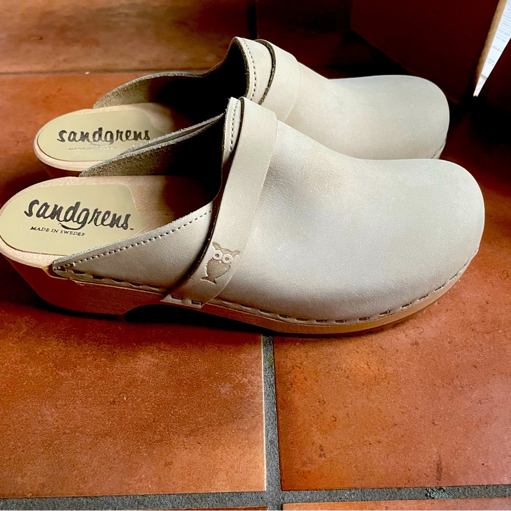 Sandgren’s low style clog, size 38, new